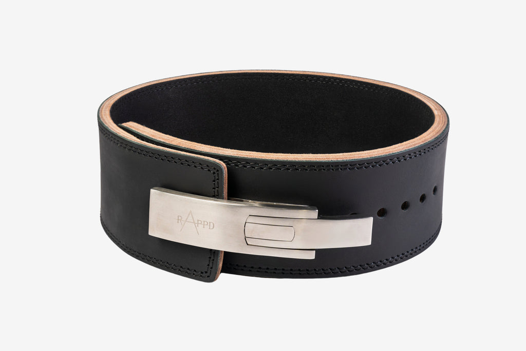 Rappd 10mm Lever Powerlifting Belt and SS Buckle