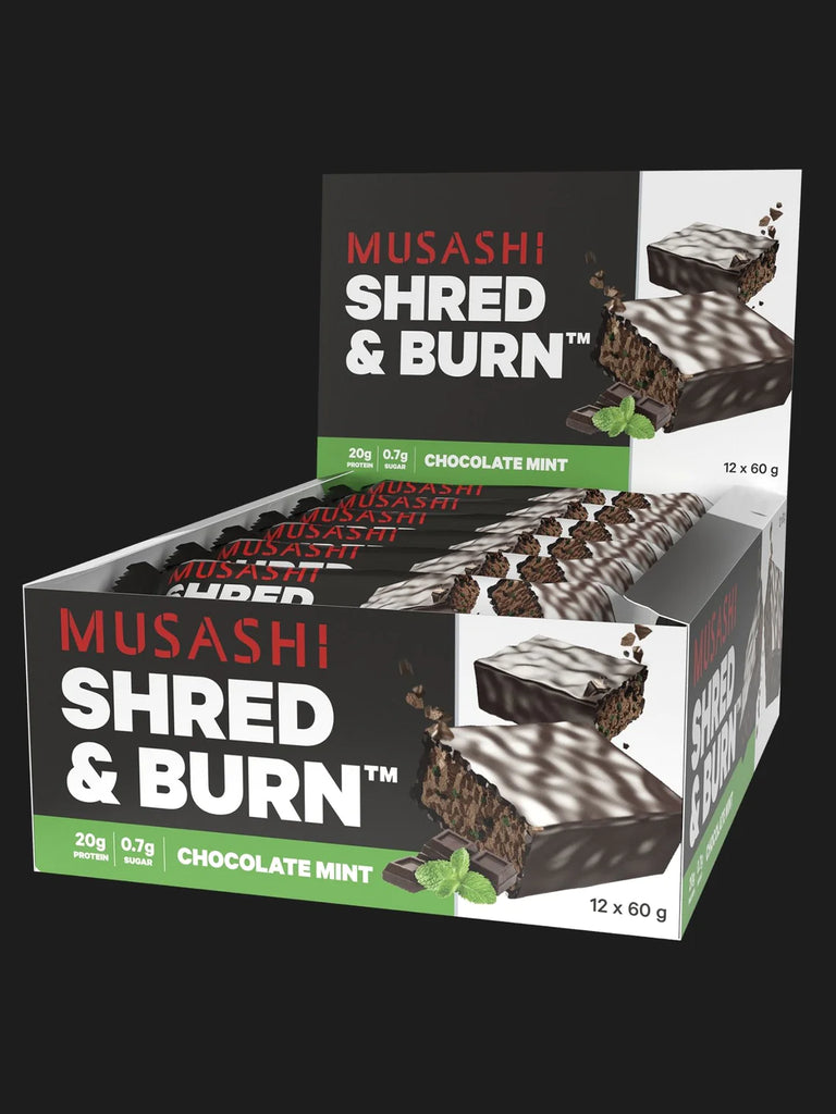 Musashi Shred and Burn Bars