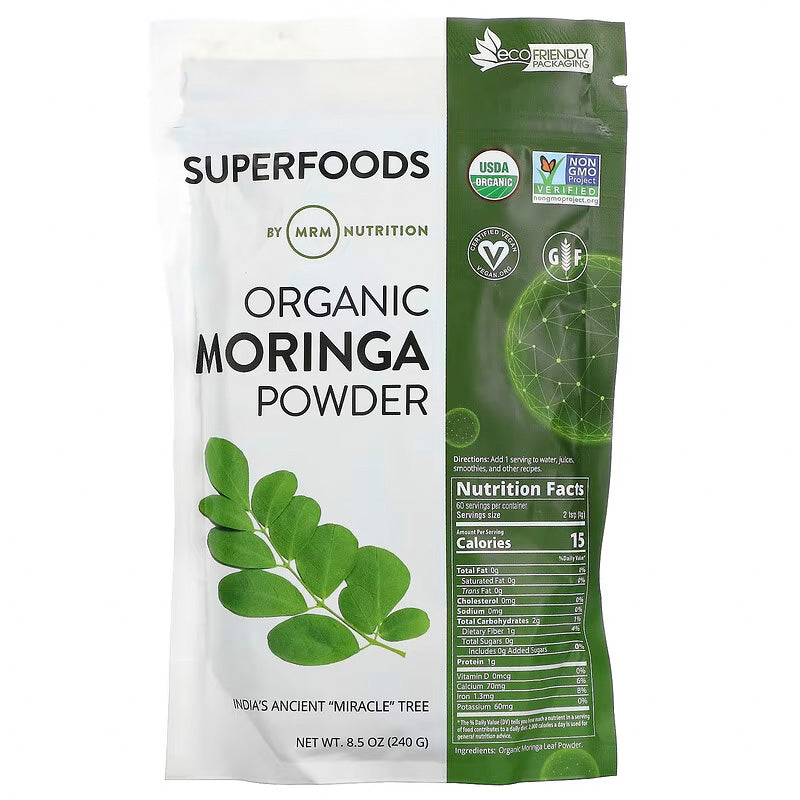 Organic Moringa Powder by MRM Nutrition