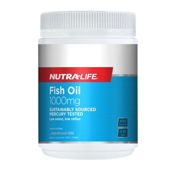 Nutra-Life Fish Oil 1000mg 400 Caps