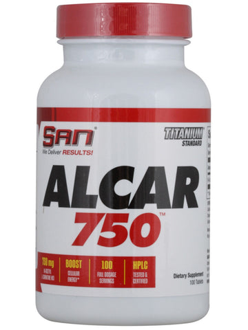 SAN ALCAR 750 Acetyl L-Carnitine Tablets (100 Tablets) – Supplement ...