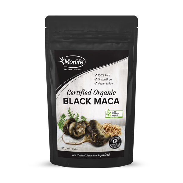 Morlife Organic Black Maca Powder