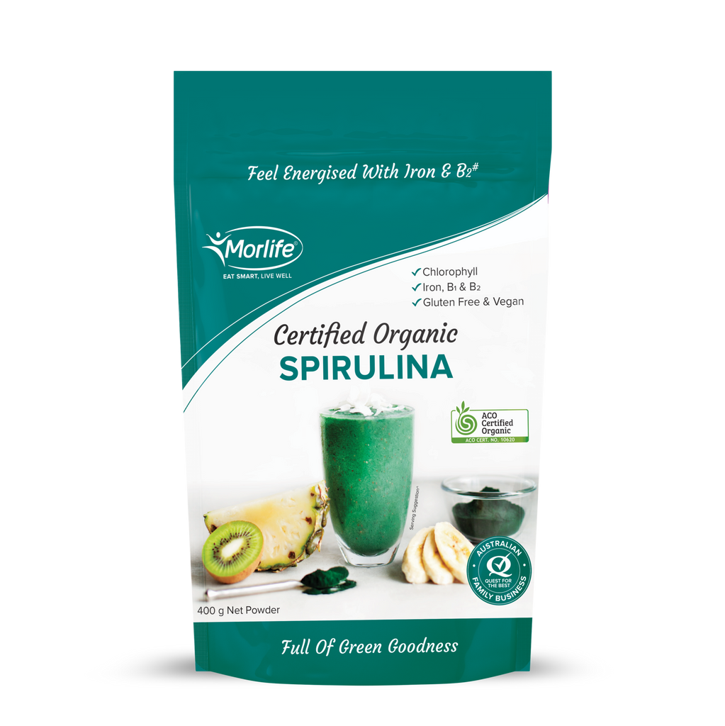 Morlife Certified Organic Spirulina 100g