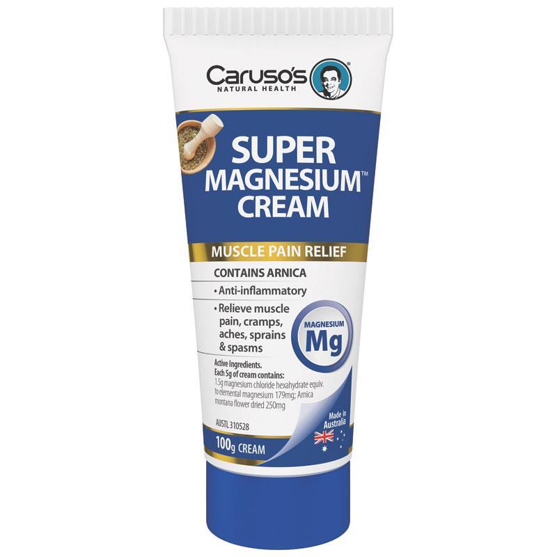 Carusos Natural Health Super Magnesium Cream