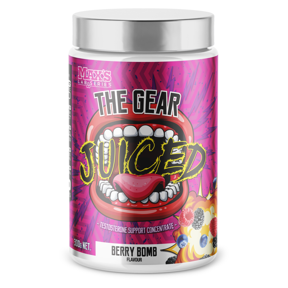 MAXs The Gear Juiced Testosterone Support Concentrate