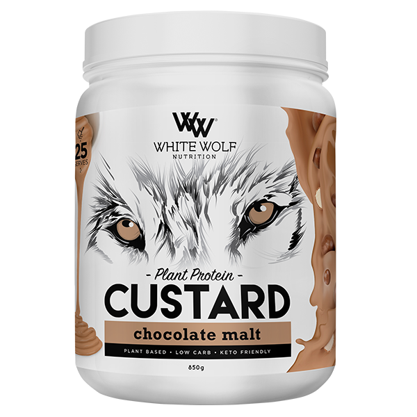 White Wolf Vegan - Plant Protein Custard
