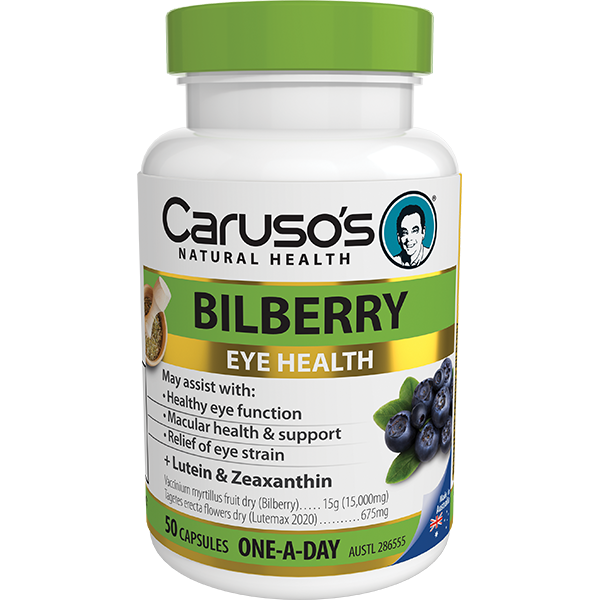 Carusos Natural Health Bilberry
