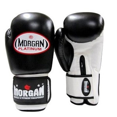Morgan Platinum Leather Sparring Gloves