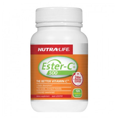 Nutra-Life Ester C Plus 500 Chewables