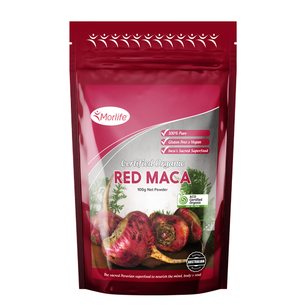 Morlife Organic Red Maca Powder