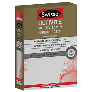 Swisse Ultivite Multivitamin Effervescent 60 Tablets