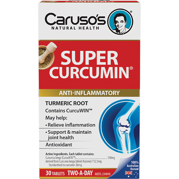 Carusos Natural Health Super Curcumin