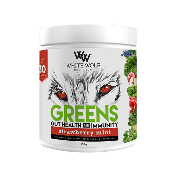 White Wolf Greens with Gut Health and Immunity 150g