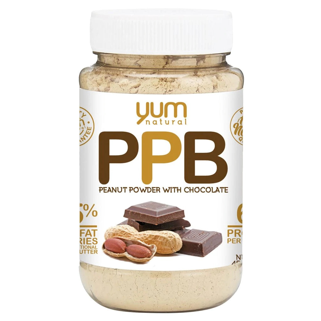 Yum Natural PPB Powdered Peanut Butter with Chocolate 450g