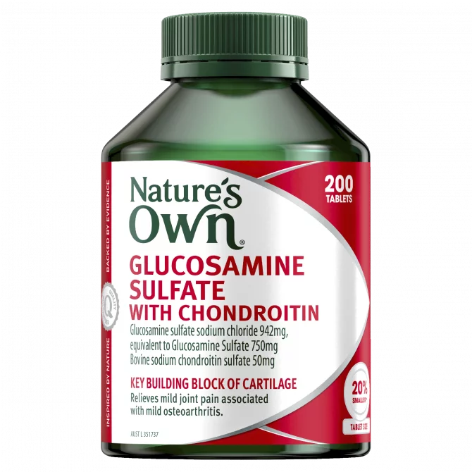Nature's Own Glucosamine Sulfate with Chondroitin