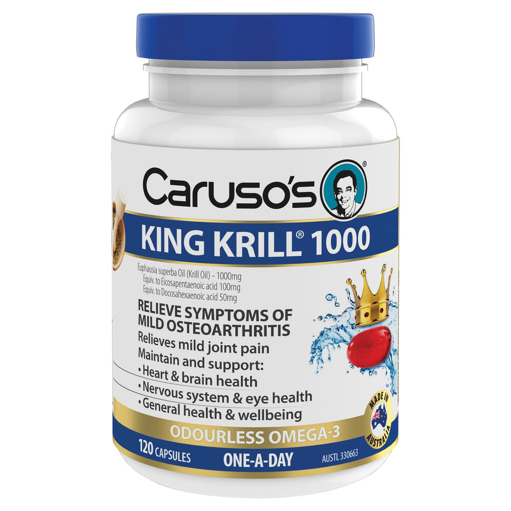 Carusos Natural Health King Krill 1000mg