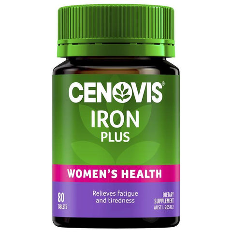 Cenovis Iron Plus 80 Tablets – Supplement Wholesalers