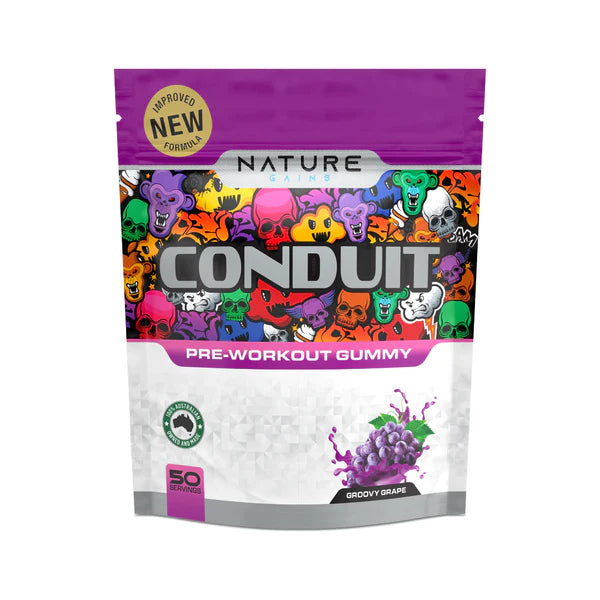 Conduit Pre Workout Gummy by Nature Gains