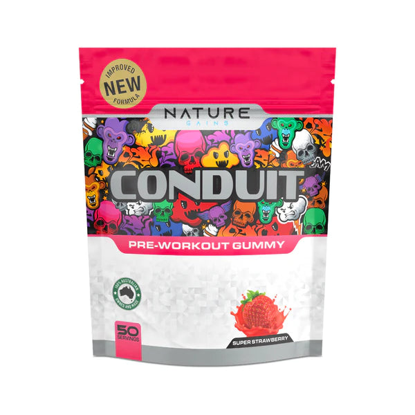 Conduit Pre Workout Gummy by Nature Gains
