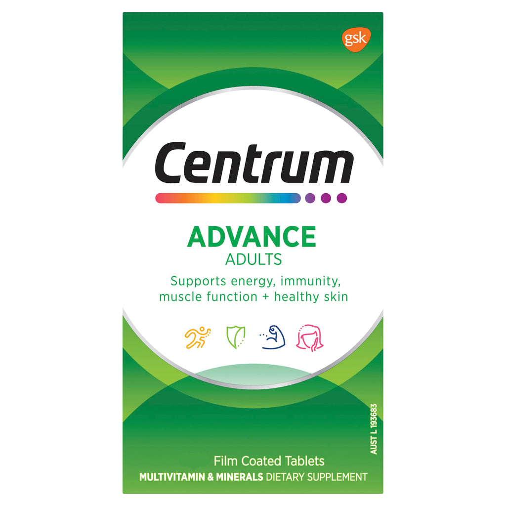 Centrum Advance Daily Multivitamin Adults 60 Tablets