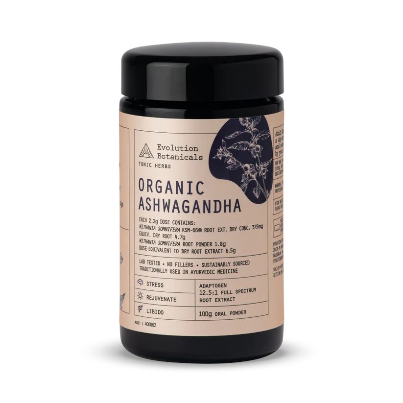 Evolution Botanicals Organic Ashwagandha