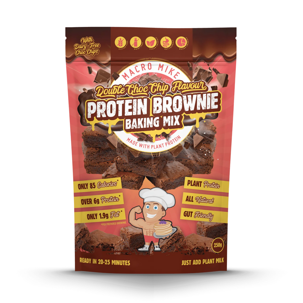 Macro Mike Plant Based Protein Brownie Baking Mix