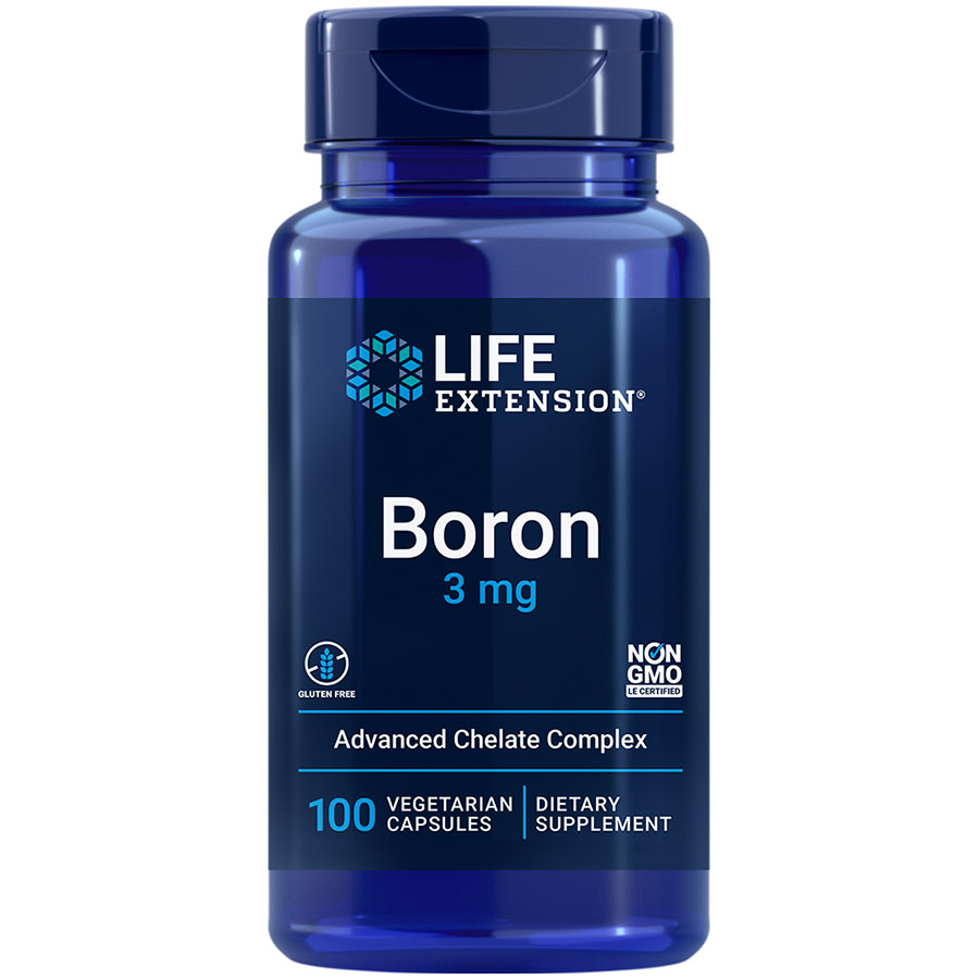 Life Extension Boron 3mg 100 Vege Capsules