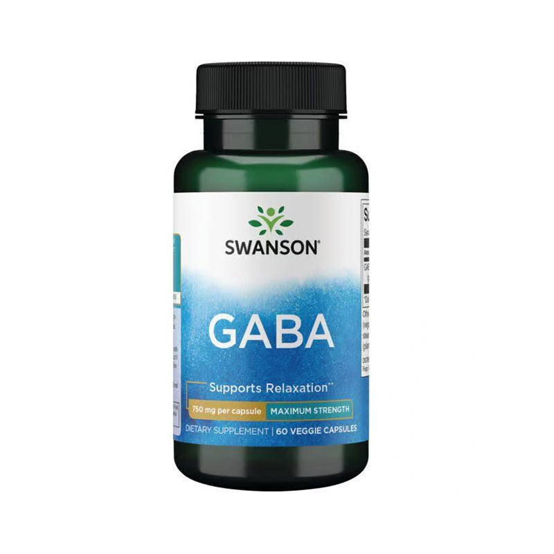 Swanson GABA 60 capsules