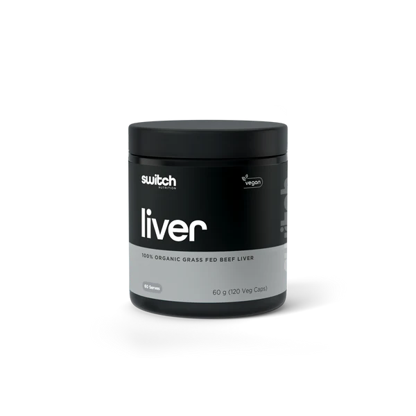 Switch Essentials Organic Beef Liver Capsules