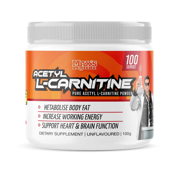 MAXs Lab Series Acetyl L-Carnitine 100g