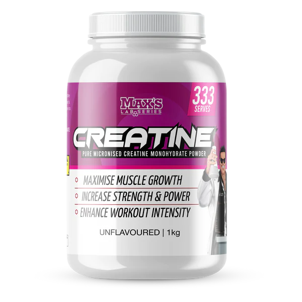 Maxs Pure Micronised Creatine Monohydrate Powder 1kg