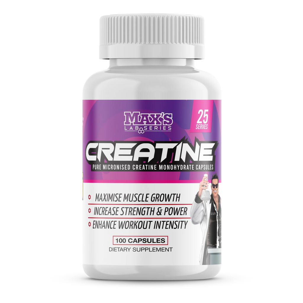 Maxs Pure Micronised Creatine Monohydrate Capsules