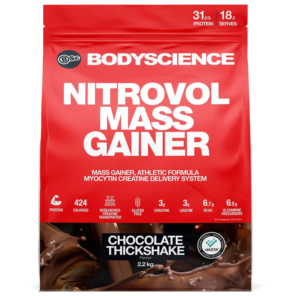 BSc Nitrovol Mass Gainer 2.2kg