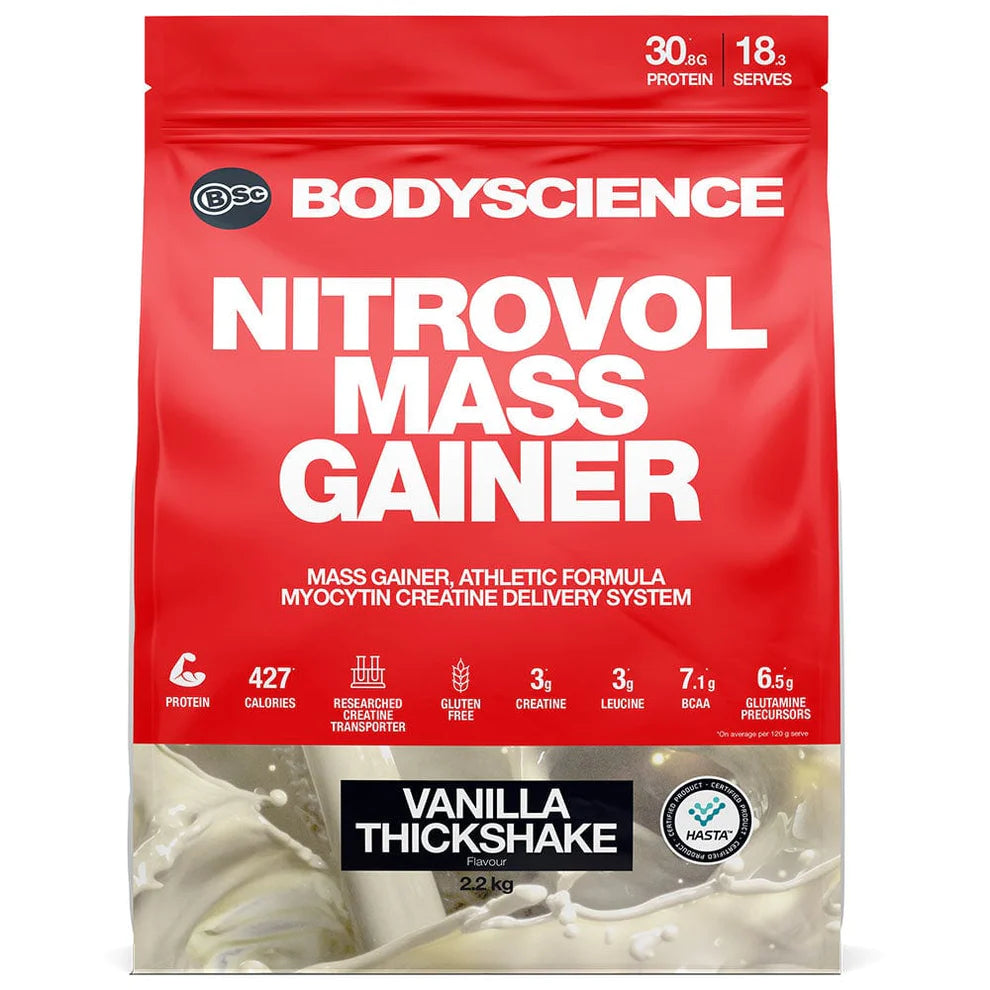 BSc Nitrovol Mass Gainer 2.2kg