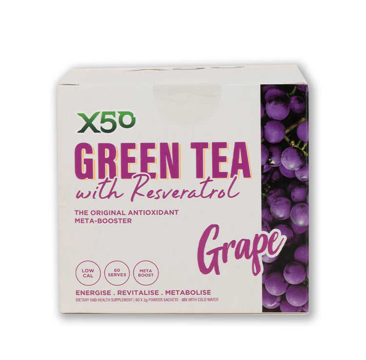 X50 Green Tea + Resveratrol by Tribeca Health