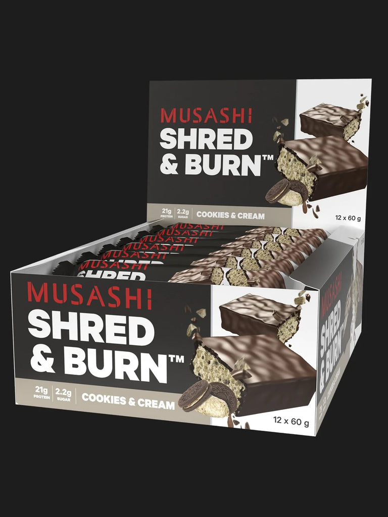Musashi Shred and Burn Bars