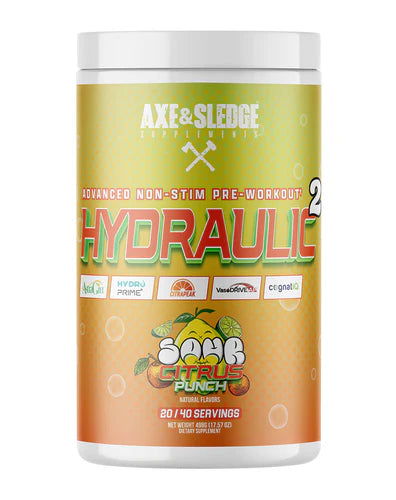 Axe & Sledge Hydraulic 2 Non-Stim Pump Pre Workout