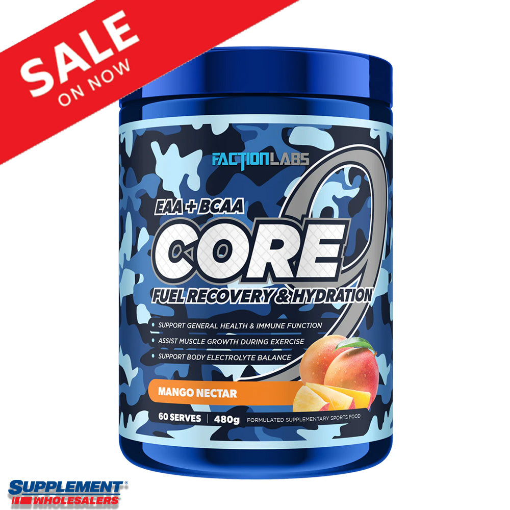 20% off Faction Labs CORE 9 - EAA Plus BCAA