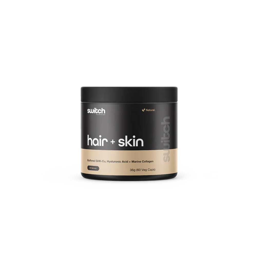Switch Essentials Hair + Skin 60 Caps