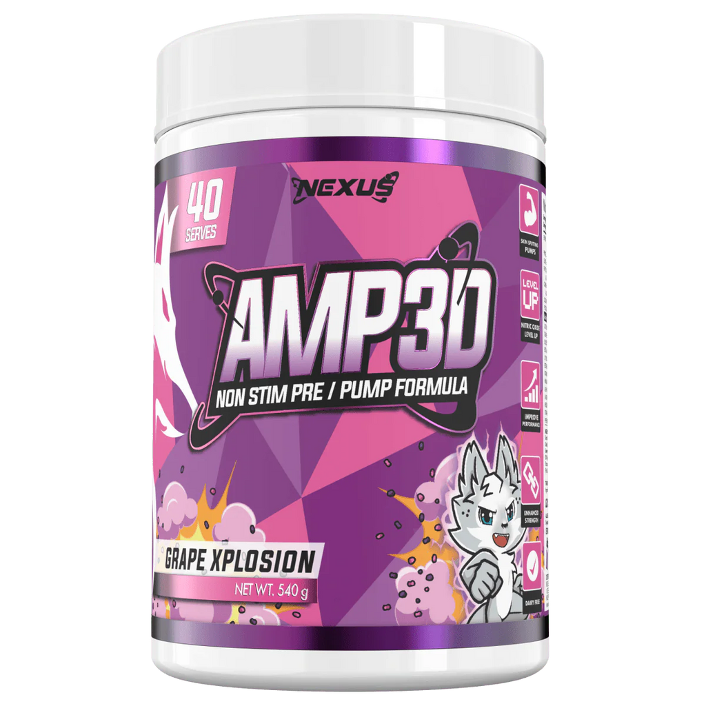 Nexus Sports AMP3D Non Stim Pre Workout