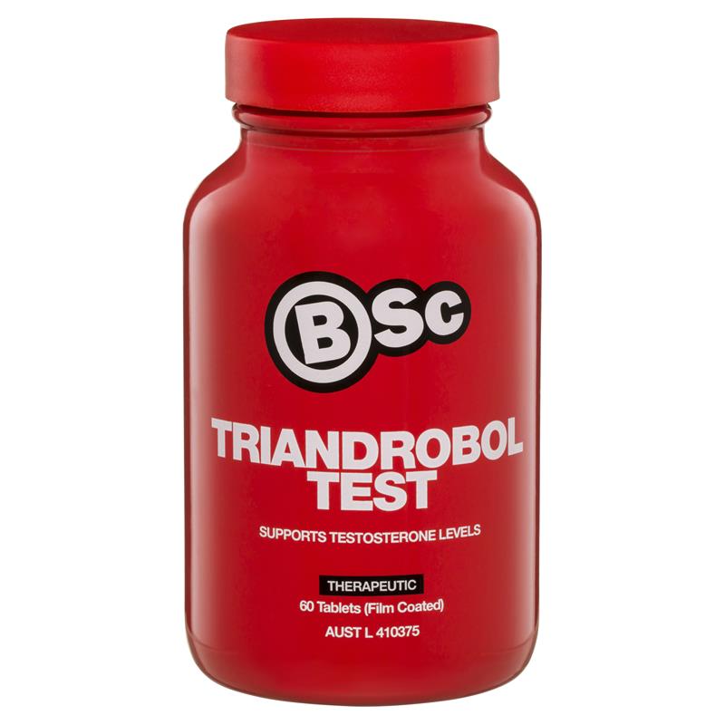 BSC Triandrobol Test - Testosterone Boosting Tablets l Body Science