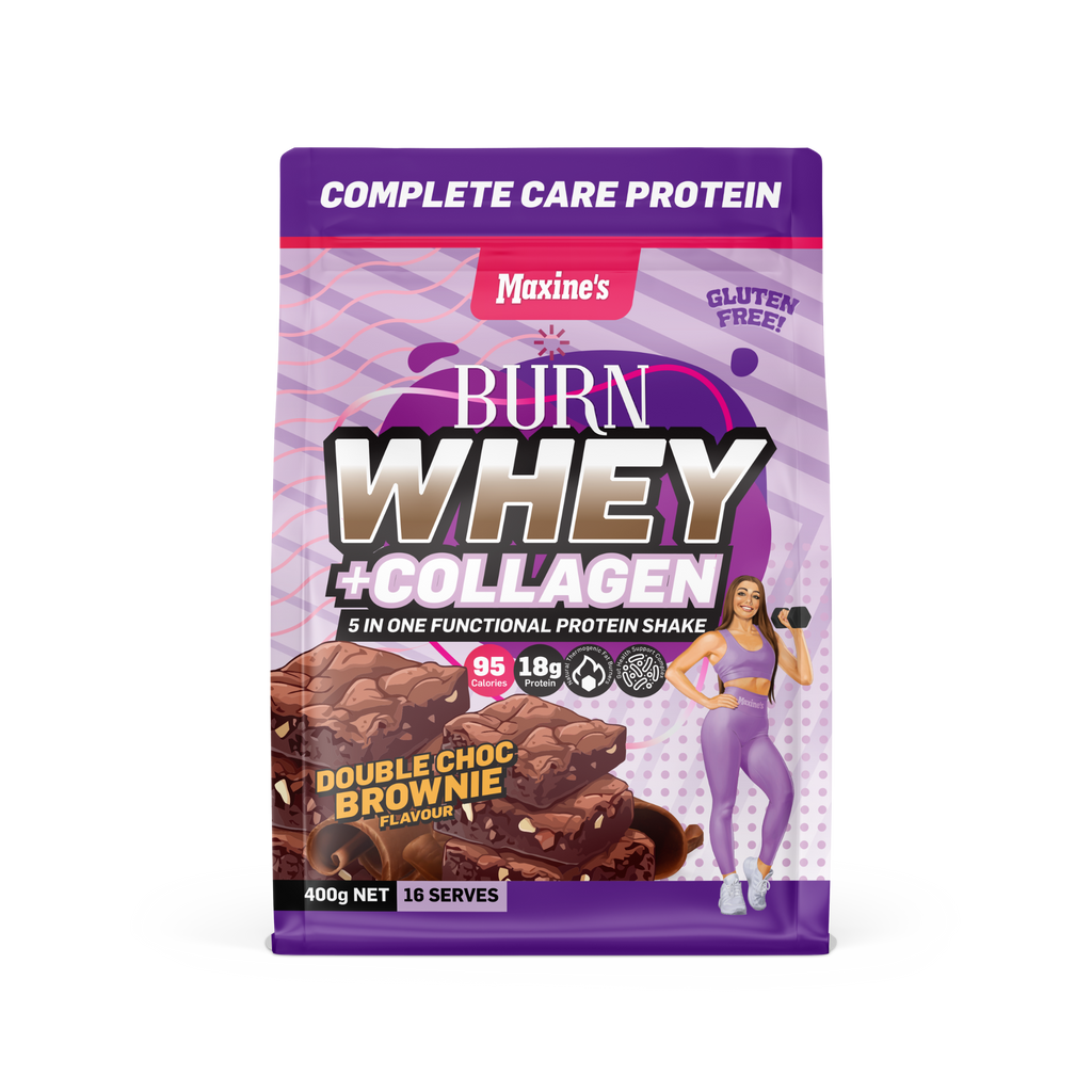 Maxines Burn Whey and Collagen Protein
