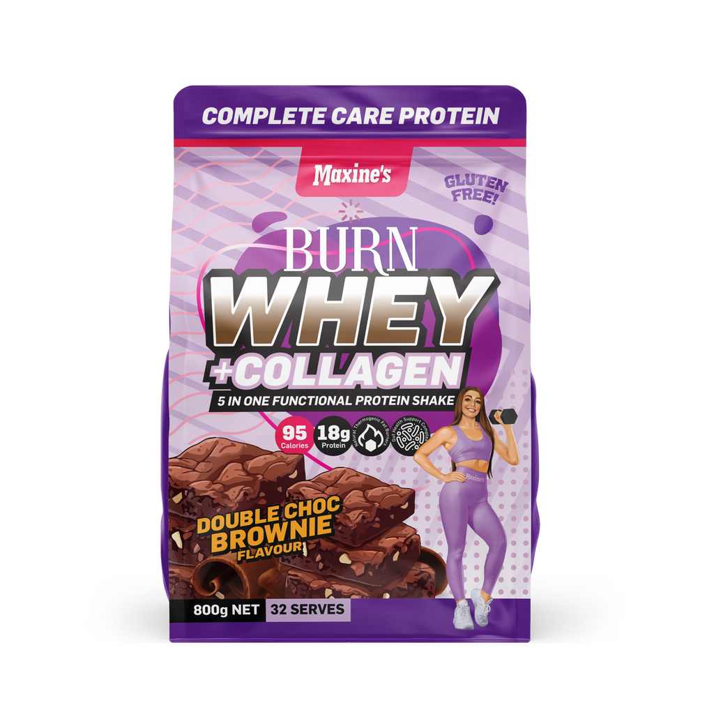 Maxines Burn Whey and Collagen Protein