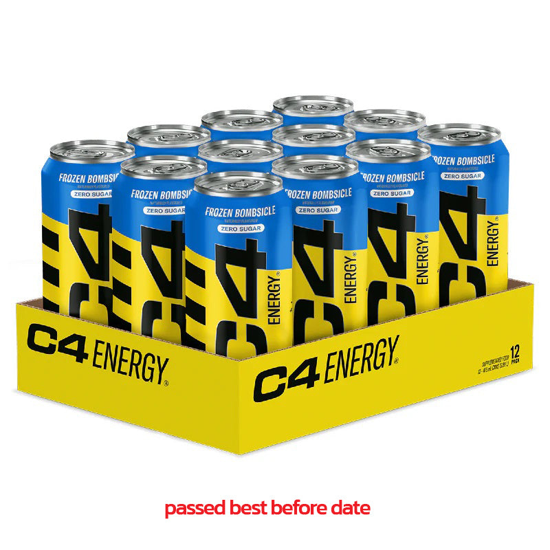 Clearance on C4 Frozen Bombsicle RTD Can Box of 12