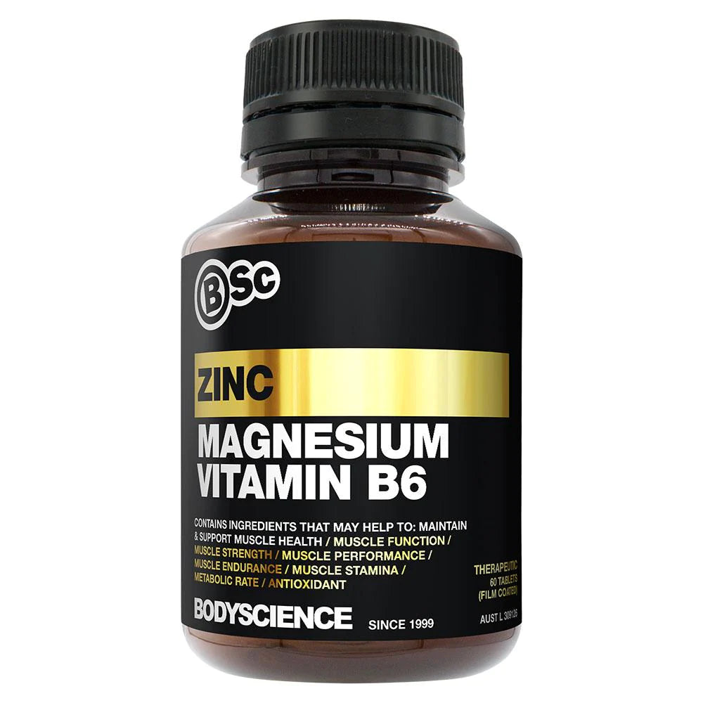 Bsc Zinc Magnesium and B6 by Body Science