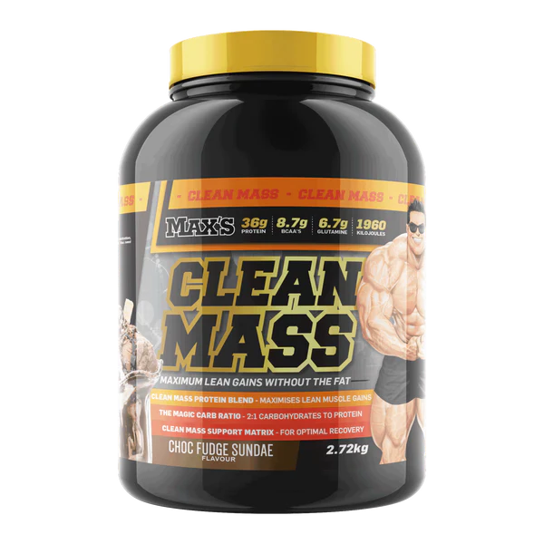 MAXs Clean Mass - Premium Lean Gainer