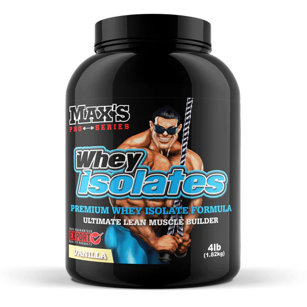 MAXs Whey Isolates