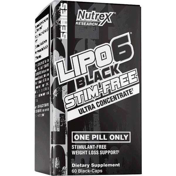 Nutrex Lipo 6 Black Stim Free Ultra Concentrate