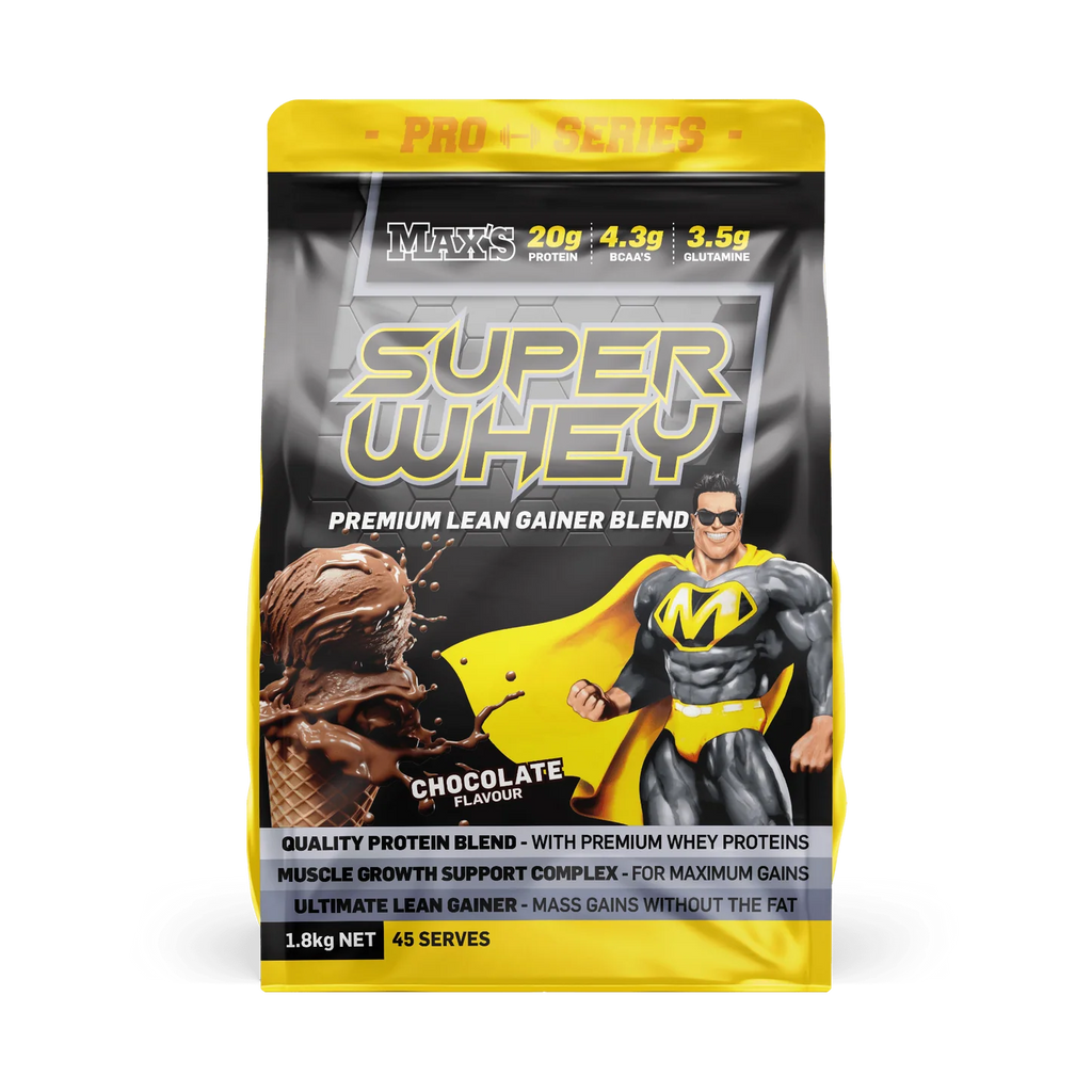 Maxs Super Whey 1.8kg Bag