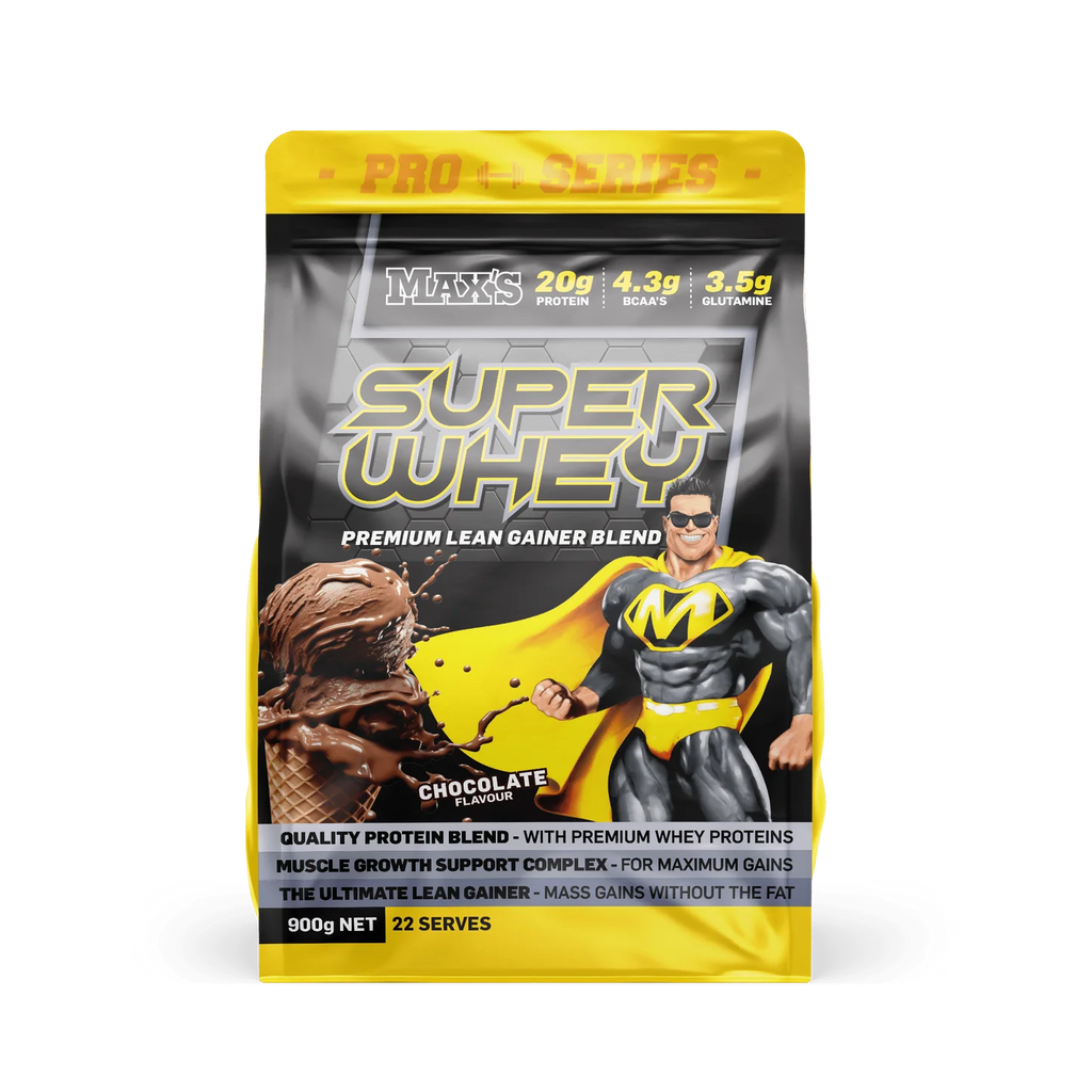 Maxs Super Whey 900g Bag
